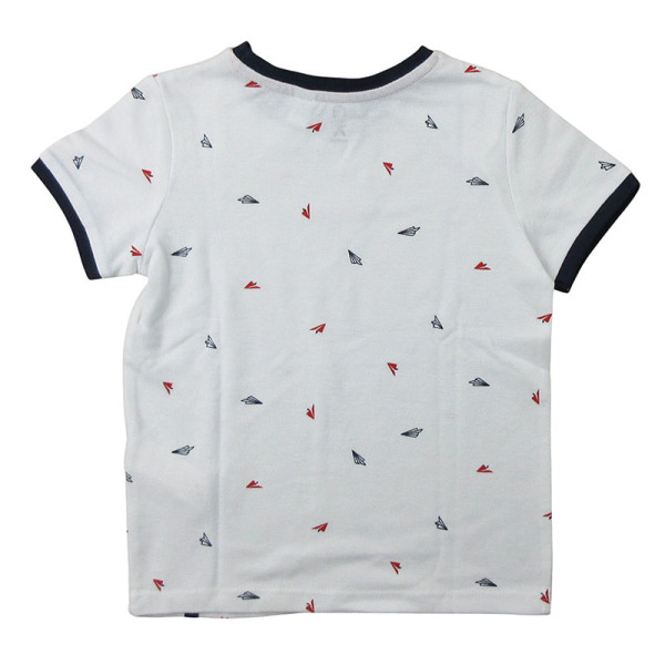 T-shirt met korte mouwen - Okaidi-Obaibi - 104 cm (4 jaar) – Tweedehands baby- en kinderkleding van Okaidi-Obaibi – Les Ptits