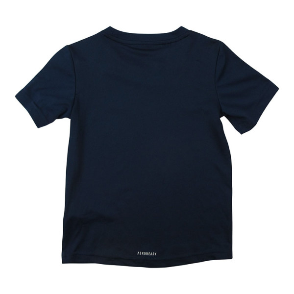 T-shirt met korte mouwen - Adidas - 5-6 jaar 116 cm – Tweedehands baby- en kinderkleding van Adidas – Les Ptits Potes