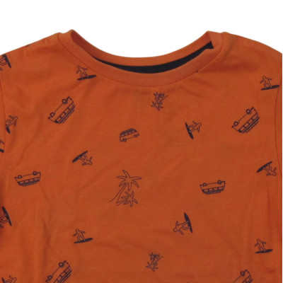 Kurzarmshirt - Okaidi-Obaibi - 104 cm (4 Jahre) – Secondhand-Babykleidung/-Kinderkleidung von Okaidi-Obaibi – Les Ptits Potes