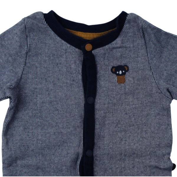 Langer Overall - Okaidi-Obaibi - 53 cm (1 Monat) – Secondhand-Babykleidung/-Kinderkleidung von Okaidi-Obaibi – Les Ptits Pote