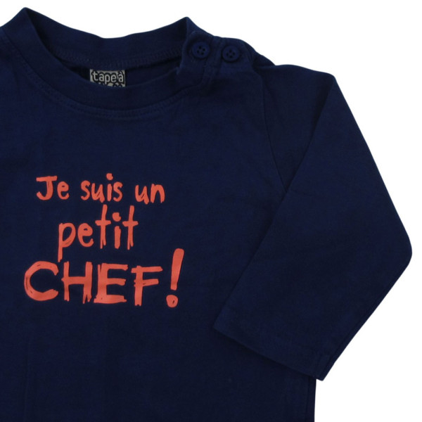 T-shirt met lange mouwen - Tape à l'Oeil - 71 cm (9 maanden) – Tweedehands baby- en kinderkleding van Tape à l'Oeil – Les Pti