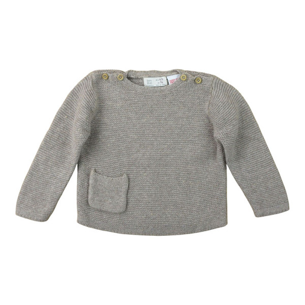 Pull - ZARA - 6-9 mois (74) – Vêtement d’occasion bébé/enfant Zara – Les Ptits Potes