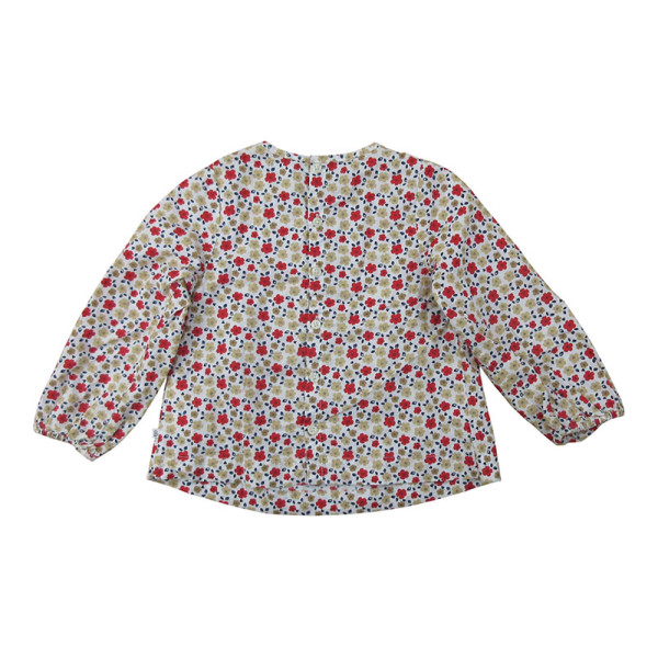 Bluse mit langen Ärmeln - Okaidi-Obaibi - 86 cm (23 Monate) – Secondhand-Babykleidung/-Kinderkleidung von Okaidi-Obaibi – Les
