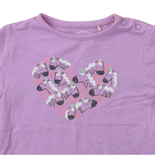 Kurzarmshirt - s.Oliver - 86 cm (18 Monate) – Secondhand-Babykleidung/-Kinderkleidung von s.Oliver – Les Ptits Potes