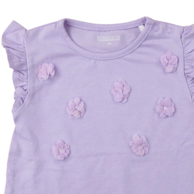 T-shirt met korte mouwen - Staccato - 80 cm (12 maanden) – Tweedehands baby- en kinderkleding van Staccato – Les Ptits Potes