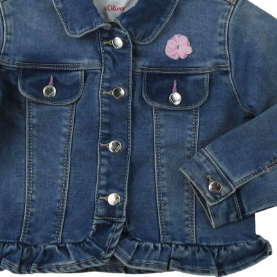 Veste en jean - s.OLIVER - 18 mois (86) – Vêtement d’occasion bébé/enfant s.Oliver – Les Ptits Potes