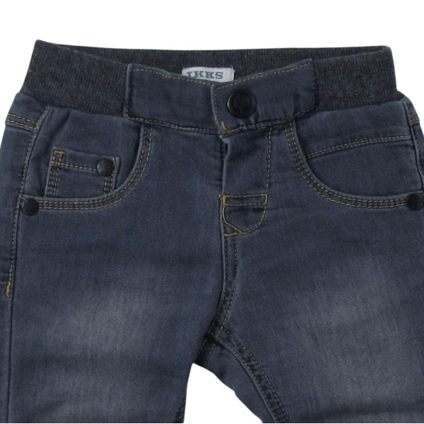 Jean - IKKS - 12 mois – Vêtement d’occasion bébé/enfant IKKS – Les Ptits Potes