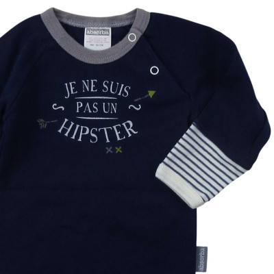 Langarm-Baby-Body - Absorba - 68 cm (6 Monate) – Secondhand-Babykleidung/-Kinderkleidung von Absorba – Les Ptits Potes