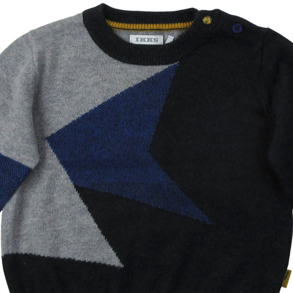Pull - IKKS - 12 mois – Vêtement d’occasion bébé/enfant IKKS – Les Ptits Potes
