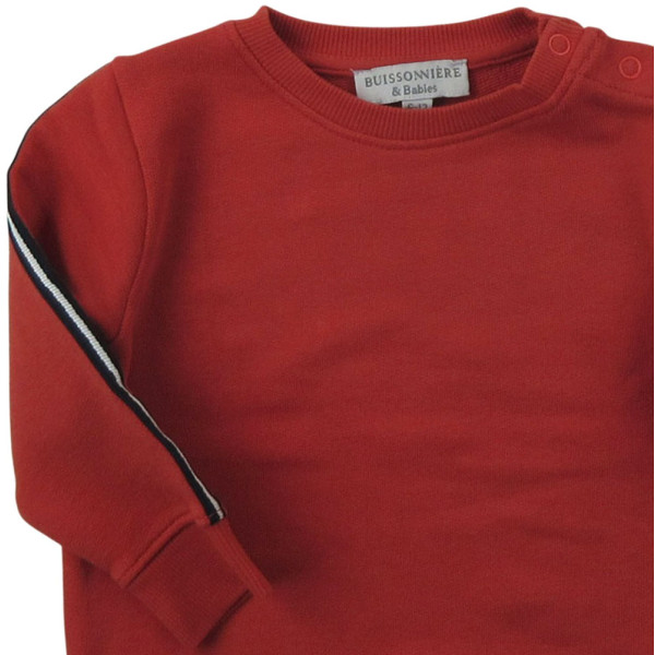 Sweat - BUISSONNIERE - 9-12 mois – Vêtement d’occasion bébé/enfant Buissonnière – Les Ptits Potes