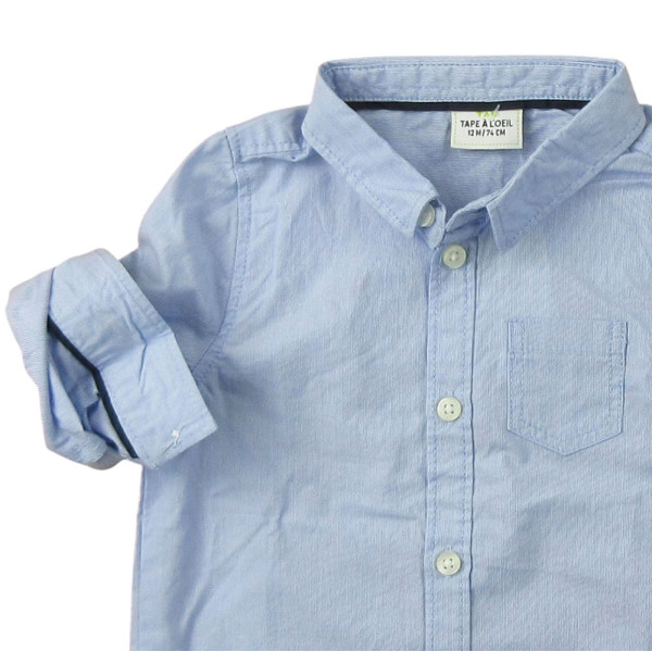 Chemise convertible - TAPE A L'OEIL - 12 mois – Vêtement d’occasion bébé/enfant Tape à l'Oeil – Les Ptits Potes