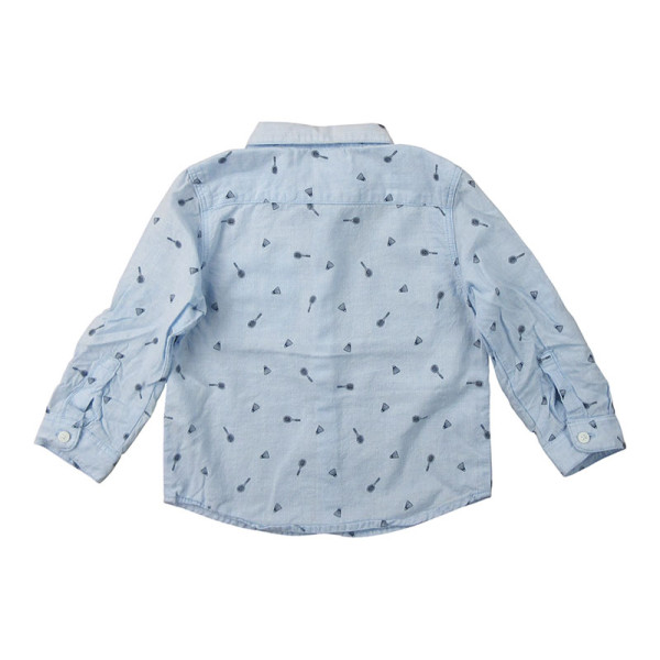 Hemd mit langen Ärmeln - Zara - 12-18 Monate 86 cm – Secondhand-Babykleidung/-Kinderkleidung von Zara – Les Ptits Potes