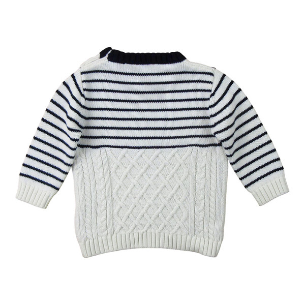 Pullover - IKKS - 12 Monate – Secondhand-Babykleidung/-Kinderkleidung von IKKS – Les Ptits Potes