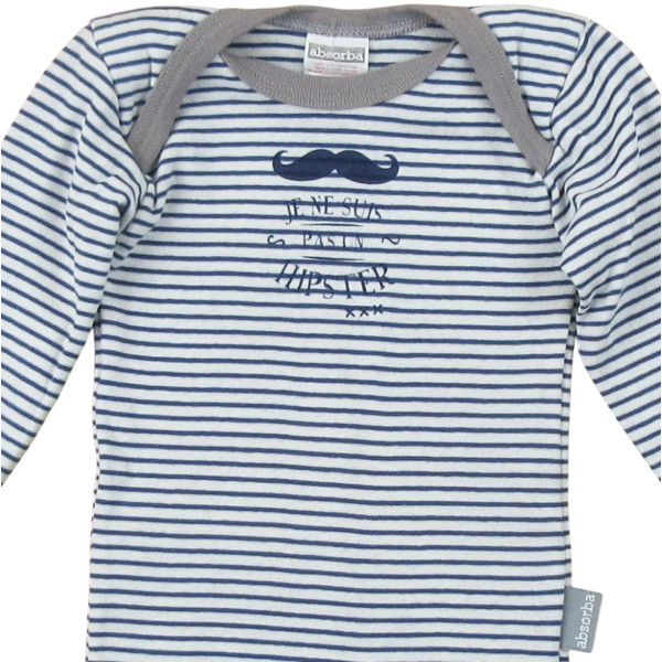 Body - ABSORBA - 6 mois (68) – Vêtement d’occasion bébé/enfant Absorba – Les Ptits Potes