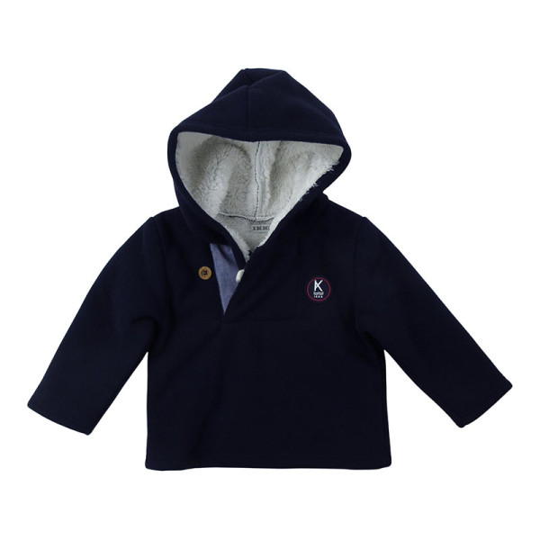 Pull polaire - IKKS - 12 mois – Vêtement d’occasion bébé/enfant IKKS – Les Ptits Potes
