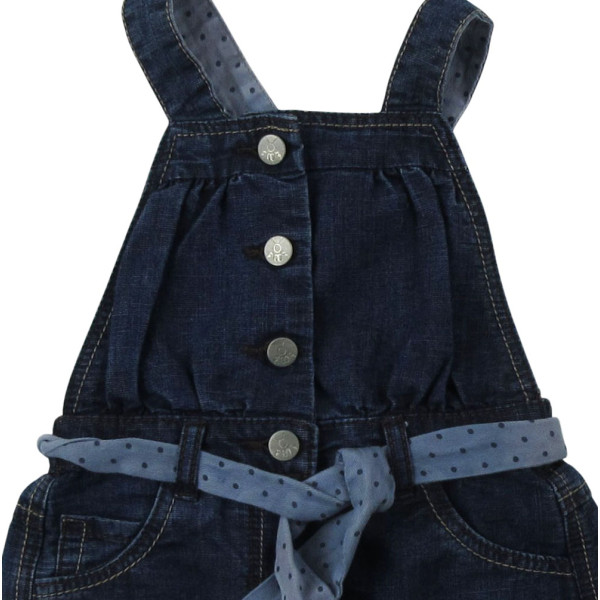 Robe en jean - OBAÏBI - 12 mois – Vêtement d’occasion bébé/enfant Okaidi-Obaibi – Les Ptits Potes