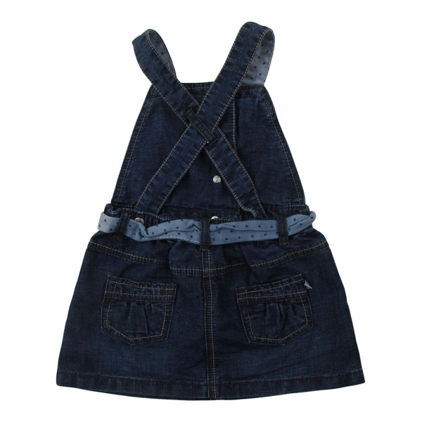 Robe en jean - OBAÏBI - 12 mois – Vêtement d’occasion bébé/enfant Okaidi-Obaibi – Les Ptits Potes
