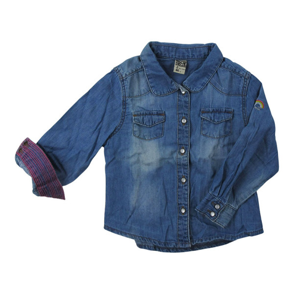 Blouse met lange mouwen - Tape à l'Oeil - 2 jaar – Tweedehands baby- en kinderkleding van Tape à l'Oeil – Les Ptits Potes