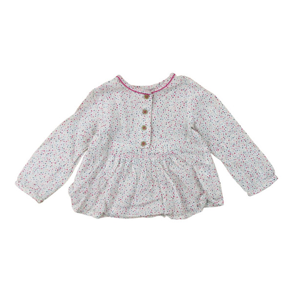 Blouse - ZARA - 12 mois – Vêtement d’occasion bébé/enfant Zara – Les Ptits Potes