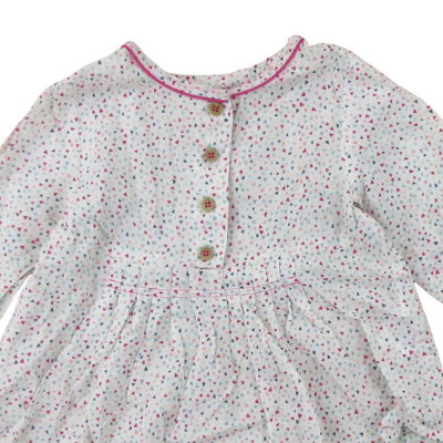 Blouse met lange mouwen - Zara - 12 maanden – Tweedehands baby- en kinderkleding van Zara – Les Ptits Potes