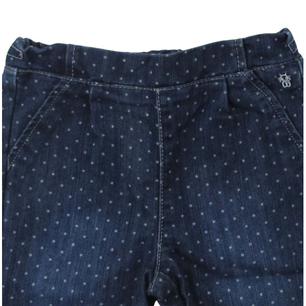 Jeans - Okaidi-Obaibi - 71 cm (9 Monate) – Secondhand-Babykleidung/-Kinderkleidung von Okaidi-Obaibi – Les Ptits Potes