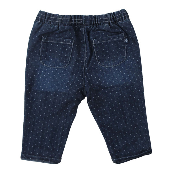 Jeans - Okaidi-Obaibi - 71 cm (9 Monate) – Secondhand-Babykleidung/-Kinderkleidung von Okaidi-Obaibi – Les Ptits Potes