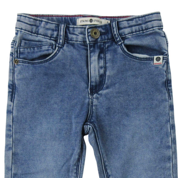 Jeans - Stains & Stories - 116 cm (6 jaar) – Tweedehands baby- en kinderkleding van Stains & Stories – Les Ptits Potes