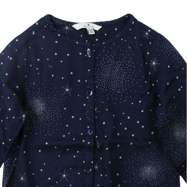 Blouse met lange mouwen - Tom Tailor - 4-5 jaar 104-110 cm – Tweedehands baby- en kinderkleding van Tom Tailor – Les Ptits Po