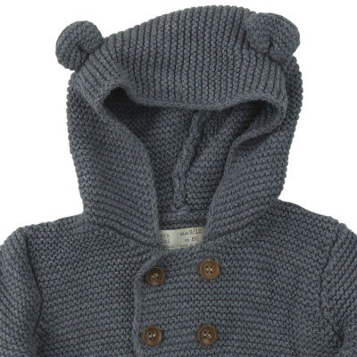 Weste - Zara - 9-12 Monate 80 cm – Secondhand-Babykleidung/-Kinderkleidung von Zara – Les Ptits Potes