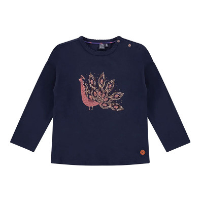 T-shirt met lange mouwen - Babyface - 98 cm (3 jaar) – Tweedehands baby- en kinderkleding van Babyface – Les Ptits Potes