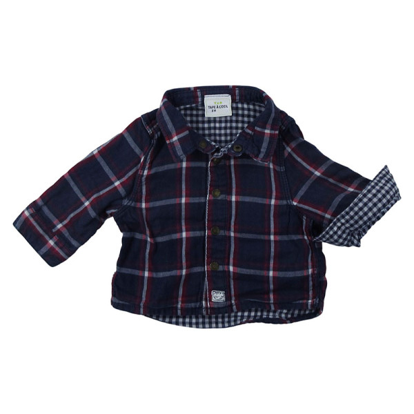 Overhemd met lange mouwen - Tape à l'Oeil - 3 maanden – Tweedehands baby- en kinderkleding van Tape à l'Oeil – Les Ptits Pote