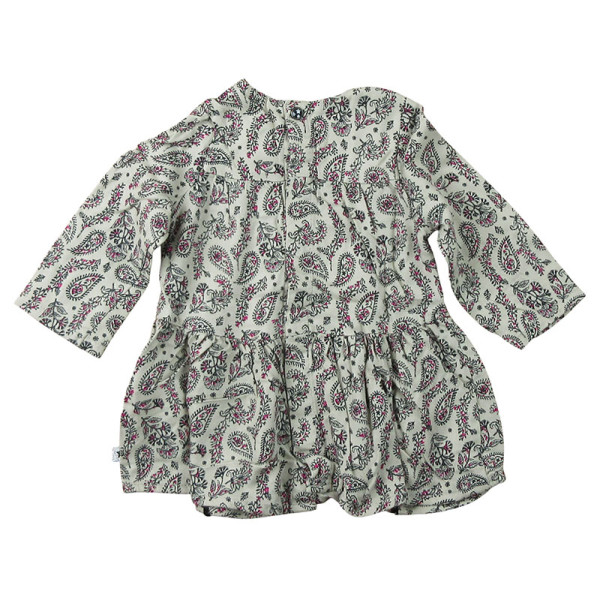 Jurk - IKKS - 68 cm (6 maanden) – Tweedehands baby- en kinderkleding van IKKS – Les Ptits Potes