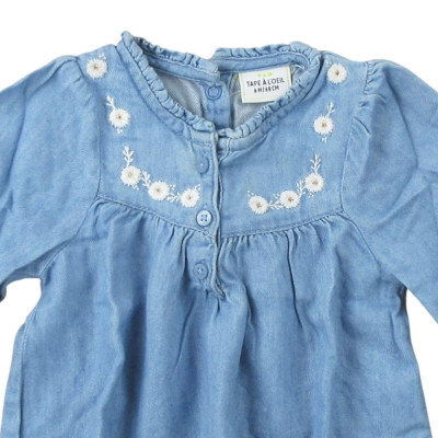 Bluse mit langen Ärmeln - Tape à l'Oeil - 68 cm (6 Monate) – Secondhand-Babykleidung/-Kinderkleidung von Tape à l'Oeil – Les 