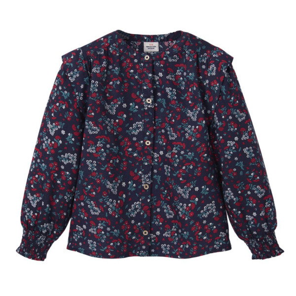 Blouse met lange mouwen - Tape à l'Oeil - 104 cm (4 jaar) – Tweedehands baby- en kinderkleding van Tape à l'Oeil – Les Ptits 