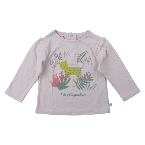 T-Shirt - COMPAGNIE DES PETITS - 12 mois (74) – Vêtement d’occasion bébé/enfant La compagnie des petits – Les Ptits Potes