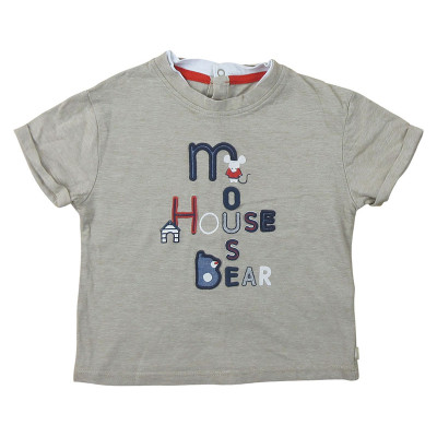 T-shirt met korte mouwen - Okaidi-Obaibi - 74 cm (12 maanden) – Tweedehands baby- en kinderkleding van Okaidi-Obaibi – Les Pt