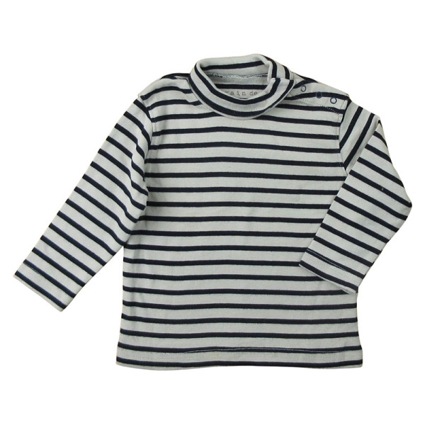 Sous-pull - GRAIN DE BLÉ - 12 mois (74) – Vêtement d’occasion bébé/enfant Grain de blé – Les Ptits Potes