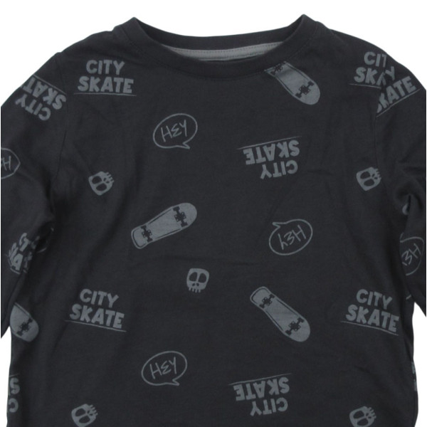 T-shirt met lange mouwen - 116 cm (6 jaar) – Tweedehands baby- en kinderkleding van  – Les Ptits Potes