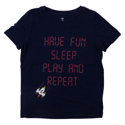 Kurzarmshirt - La Redoute - 6 Jahre – Secondhand-Babykleidung/-Kinderkleidung von La Redoute – Les Ptits Potes