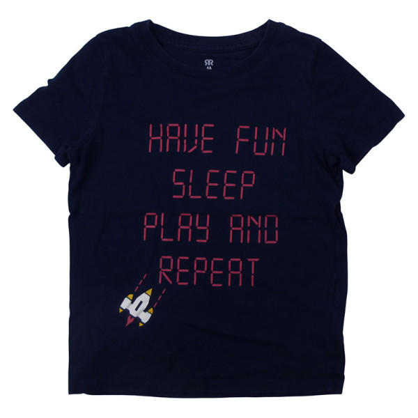 Kurzarmshirt - La Redoute - 6 Jahre – Secondhand-Babykleidung/-Kinderkleidung von La Redoute – Les Ptits Potes