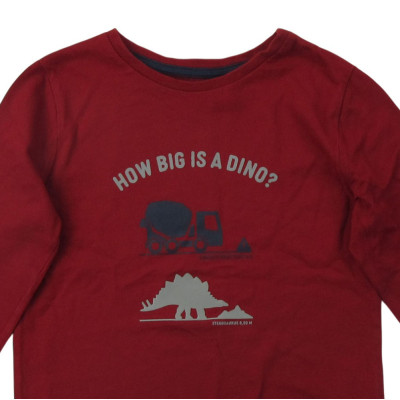 T-shirt met lange mouwen - Okaidi-Obaibi - 110 cm (5 jaar) – Tweedehands baby- en kinderkleding van Okaidi-Obaibi – Les Ptits