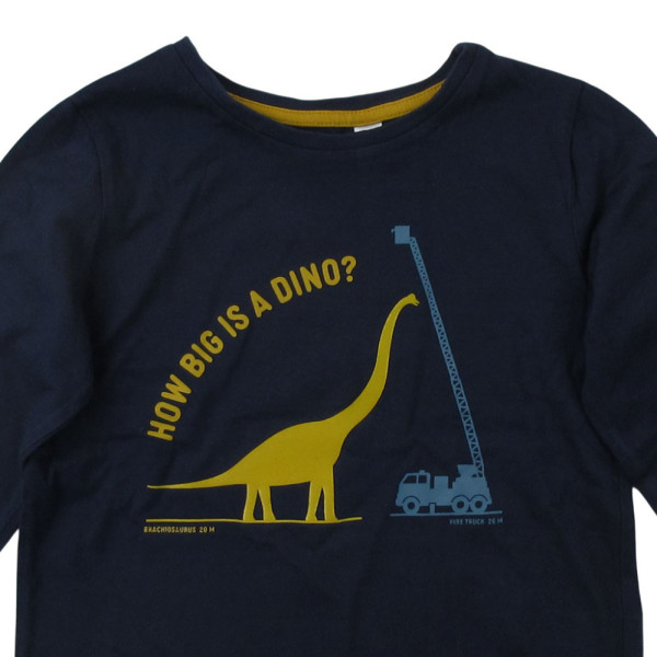 T-shirt met lange mouwen - Okaidi-Obaibi - 110 cm (5 jaar) – Tweedehands baby- en kinderkleding van Okaidi-Obaibi – Les Ptits