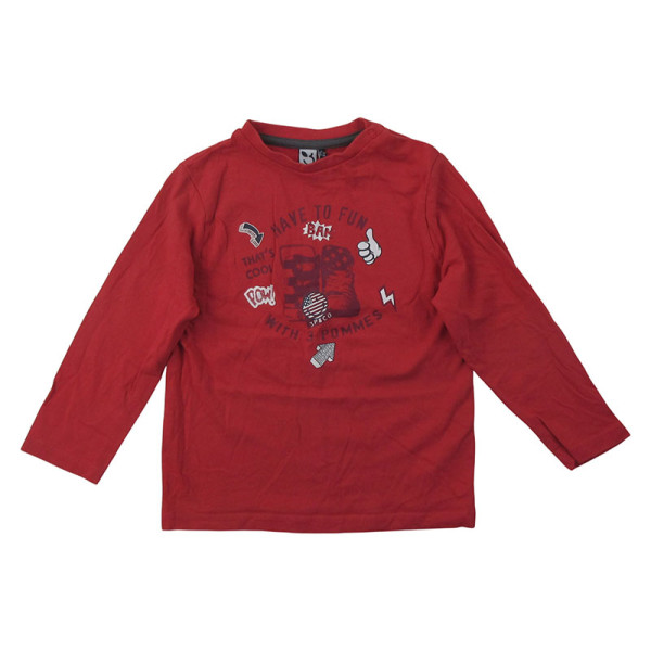 T-Shirt - 3 POMMES - 2-3 ans (98) – Vêtement d’occasion bébé/enfant 3 pommes – Les Ptits Potes