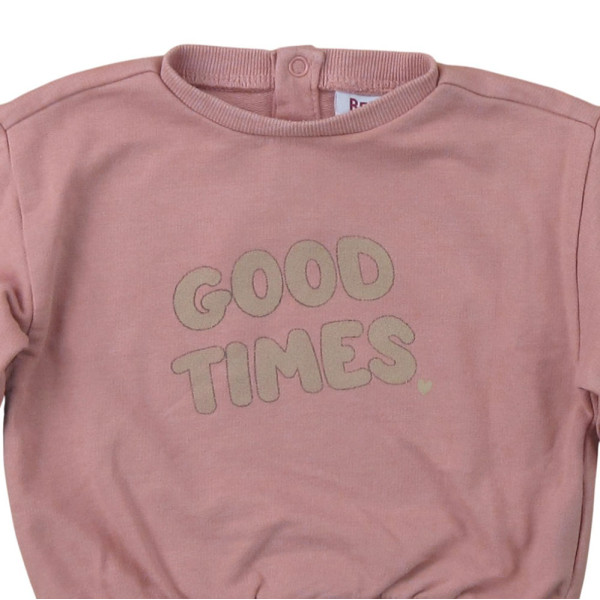 Sweatshirt - Besties - 68 cm (6 Monate) – Secondhand-Babykleidung/-Kinderkleidung von Besties – Les Ptits Potes