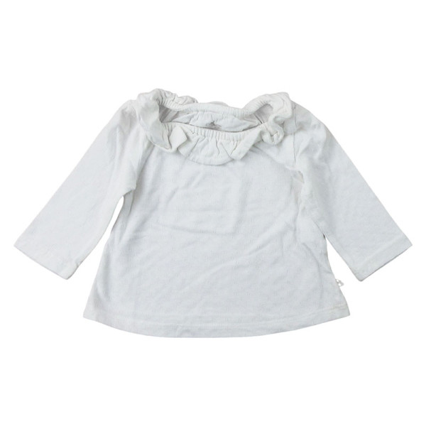 Langarmshirt - Okaidi-Obaibi - 59 cm (3 Monate) – Secondhand-Babykleidung/-Kinderkleidung von Okaidi-Obaibi – Les Ptits Potes