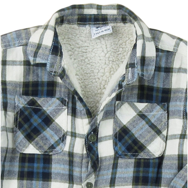 Chemise doublée polaire - TAPE A L'OEIL - 2-3 ans (86-96) – Vêtement d’occasion bébé/enfant Tape à l'Oeil – Les Ptits Potes