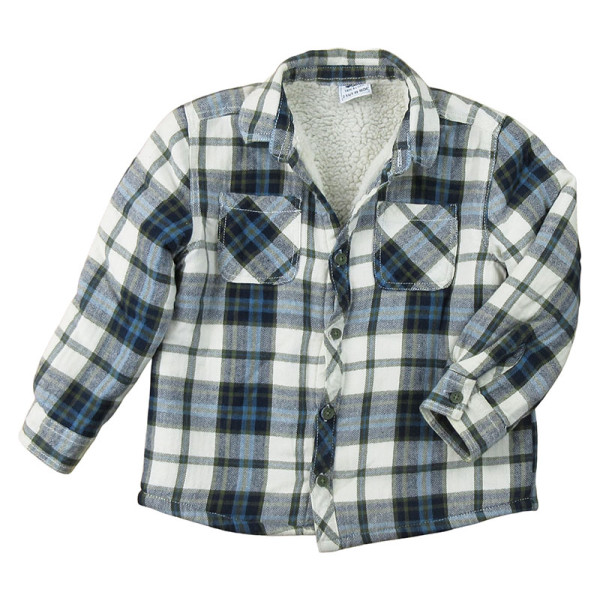 Chemise doublée polaire - TAPE A L'OEIL - 2-3 ans (86-96) – Vêtement d’occasion bébé/enfant Tape à l'Oeil – Les Ptits Potes