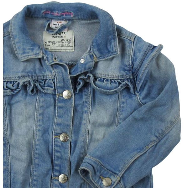 Veste en jean - TAPE A L'OEIL - 5 ans (110) – Vêtement d’occasion bébé/enfant Tape à l'Oeil – Les Ptits Potes