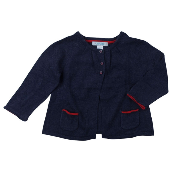 Vest - Okaidi-Obaibi - 68 cm (6 maanden) – Tweedehands baby- en kinderkleding van Okaidi-Obaibi – Les Ptits Potes