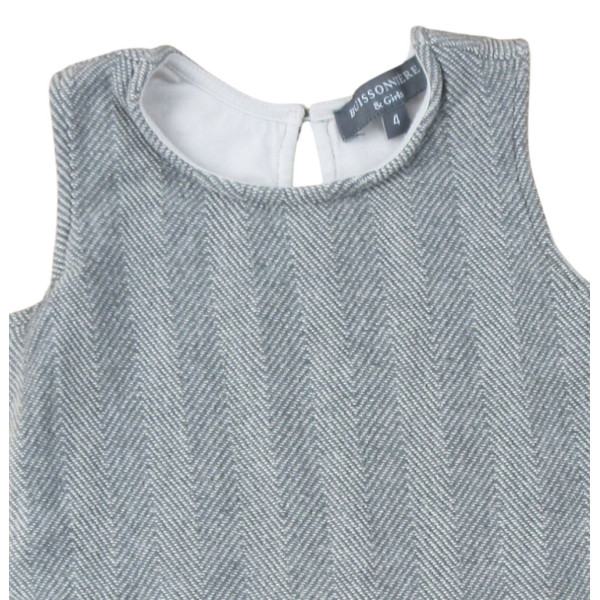 Jurk - Buissonnière - 104 cm (4 jaar) – Tweedehands baby- en kinderkleding van Buissonnière – Les Ptits Potes